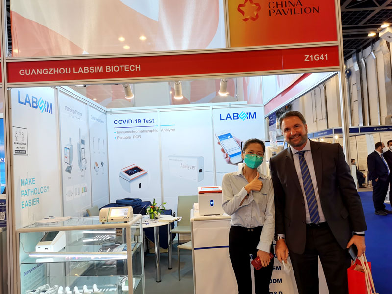 【展会回首】蓝勃生物出色表态2022 MEDLAB Middle East